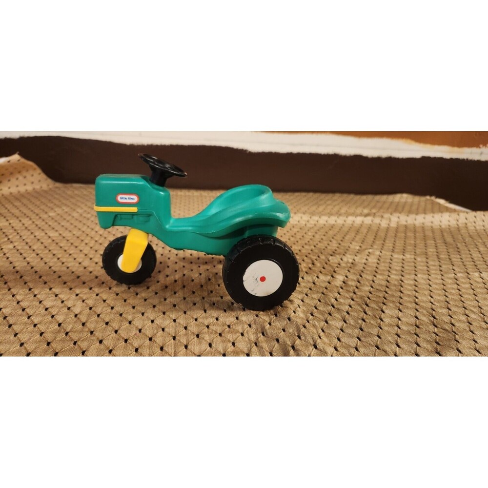 Vintage Little Tikes Green Tractor DOLLHOUSE SIZE